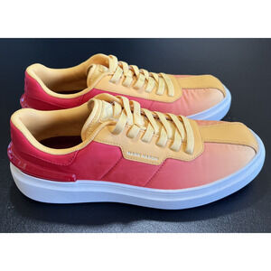 Skechers Mark Nason Record 2.0 NYLA Women 9.5 Slip-On Shoe Red Yellow Ombre NEW